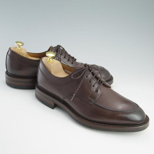 新品★ラルフローレン SIZE 25【定価￥50,600-★ダイナイトソール仕様/Uチップ】RL06/カーフ/濃茶/Ralph Lauren/リーガル/REGAL★f562