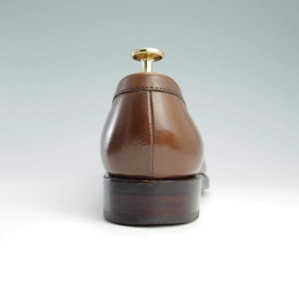 極上★(スペイン製)CARMINA/カルミナ SIZE 7【定価￥72,600-★コインローファー/80578】GENOVAラスト/カーフ/MARRON/茶/メンズ★f564