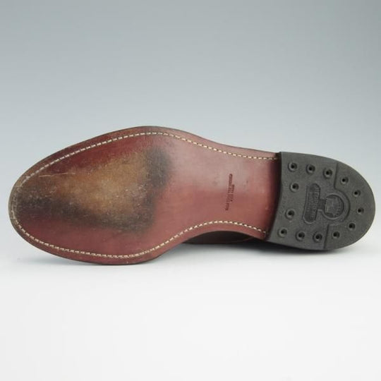 極美品★Makers/メイカーズ SIZE 8【定価￥112,320-★ダークコニャック色/コードバン/ホーウィン社】CDVN-06/チャッカブーツ/茶★f567