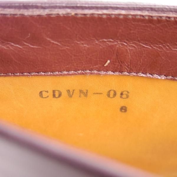 極美品★Makers/メイカーズ SIZE 8【定価￥112,320-★ダークコニャック色/コードバン/ホーウィン社】CDVN-06/チャッカブーツ/茶★f567