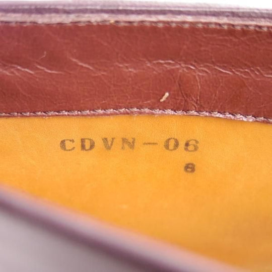 極美品★Makers/メイカーズ SIZE 8【定価￥112,320-★ダークコニャック色/コードバン/ホーウィン社】CDVN-06/チャッカブーツ/茶★f567