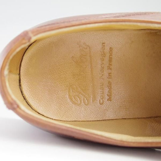 美品★パラブーツ SIZE 7.5【定価￥71,500-★シャンボード/CHAMBORD】TEXソール/リスレザー/MARRON/マロン/Uチップ/Paraboot★f569