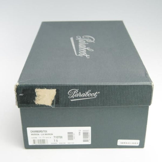 美品★パラブーツ SIZE 7.5【定価￥71,500-★シャンボード/CHAMBORD】TEXソール/リスレザー/MARRON/マロン/Uチップ/Paraboot★f569
