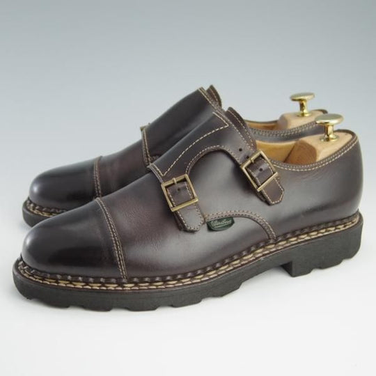 美品★パラブーツ SIZE 6【モデル定価￥74,800-★リゾルト林氏愛用素材/オイルドヌバック/グリンゴ】WILLIAM/ウィリアム/Paraboot★f570