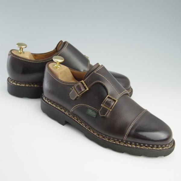 美品★パラブーツ SIZE 6【モデル定価￥74,800-★リゾルト林氏愛用素材/オイルドヌバック/グリンゴ】WILLIAM/ウィリアム/Paraboot★f570