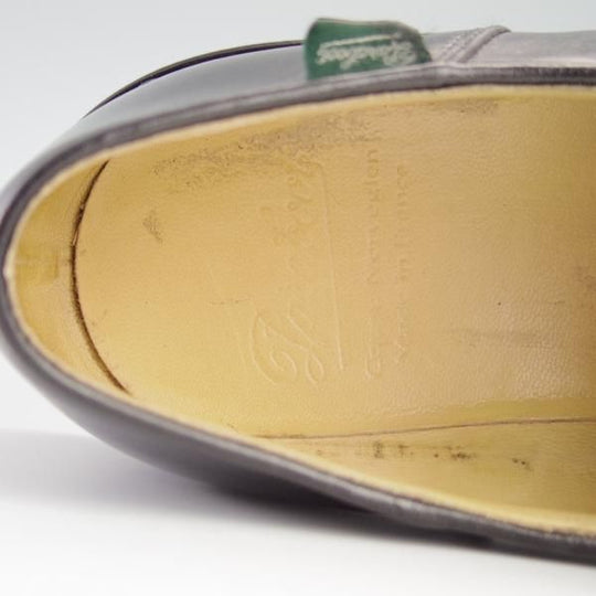 極上★パラブーツ SIZE 41.5【定価￥72,600-★MICHAEL BRIDE/ミカエル ブリッド】モンクストラップ/リスレザー/黒/Paraboot★f571