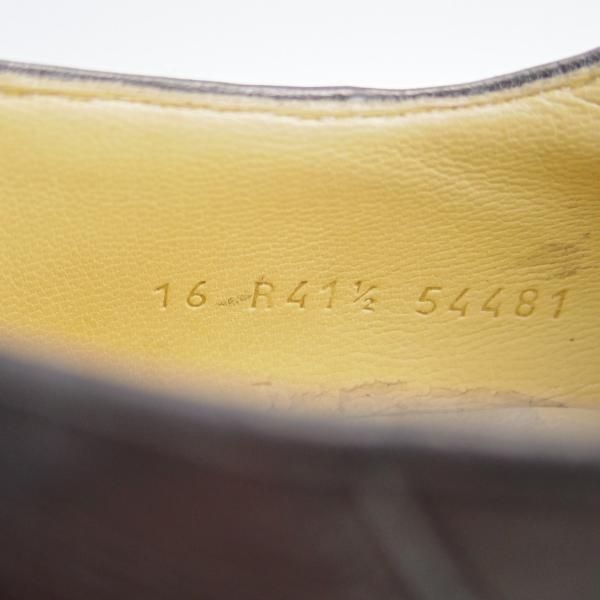 極上★パラブーツ SIZE 41.5【定価￥72,600-★MICHAEL BRIDE/ミカエル ブリッド】モンクストラップ/リスレザー/黒/Paraboot★f571