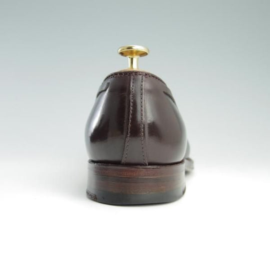 美品★オールデン 8D【貴重★(ハワイ)Leather Soul×Bar Leather Apron別注/D6108/BLA02】タッセルローファー/カーフ/赤茶/Alden★f572