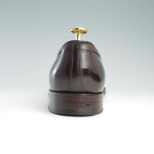 美品★オールデン 8D【貴重★(ハワイ)Leather Soul×Bar Leather Apron別注/D6108/BLA02】タッセルローファー/カーフ/赤茶/Alden★f572