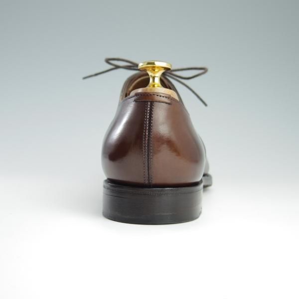 美品★エドワードグリーン 6.5E【定価￥174,900-★チェルシー/CHELSEA/202ラスト】ストレートチップ/カーフ/茶/EDWARD GREEN★f576