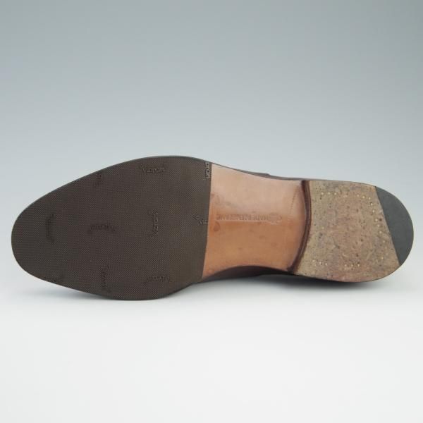 美品★エドワードグリーン 6.5E【定価￥174,900-★チェルシー/CHELSEA/202ラスト】ストレートチップ/カーフ/茶/EDWARD GREEN★f576