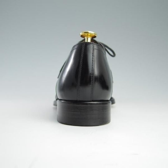 極美品★(伊)ステファノ・ブランキーニ SIZE 8【定価￥80,300-★ストレートチップ/S4693】カーフ/黒/メンズ/STEFANO BRANCHINI★f578