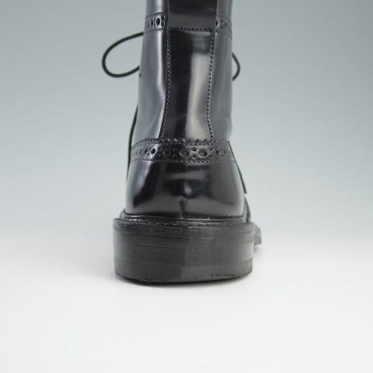極上★トリッカーズ SIZE 7.5【モデル価格17万円以上★コードバン/濃紺〜ほぼ黒/SHIPS別注】カントリーブーツ/M7484/Tricker's★f580