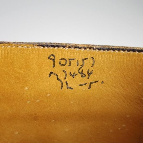 極上★トリッカーズ SIZE 7.5【モデル価格17万円以上★コードバン/濃紺〜ほぼ黒/SHIPS別注】カントリーブーツ/M7484/Tricker's★f580