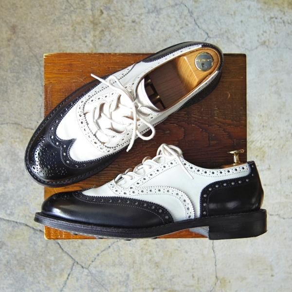 極上☆トリッカーズ SIZE 7.5【ダイナイトソール仕様☆ギリーシューズ