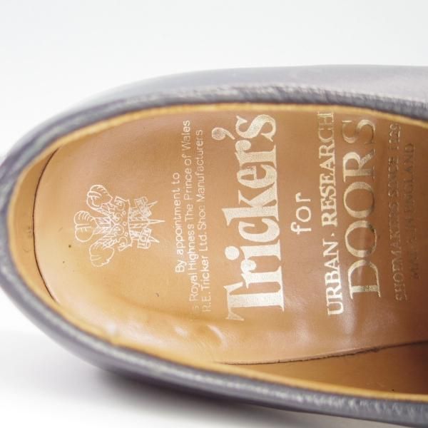 極上★トリッカーズ SIZE 7【モデル定価￥85,800-★URBAN RESEARCH DOORS別注/ROBERT】ロバート/M3616/プレーントゥ/Tricker's★f583