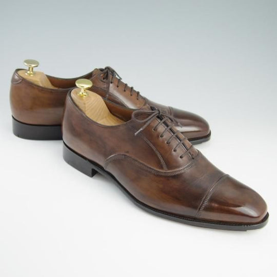 ほぼ試着程度★トリッカーズ SIZE 8【定価￥104,500-★(英)WALKER&GUNN別注/M7424/Ashby】ウォーカー&ガン/カーフ/茶/Tricker's★f584