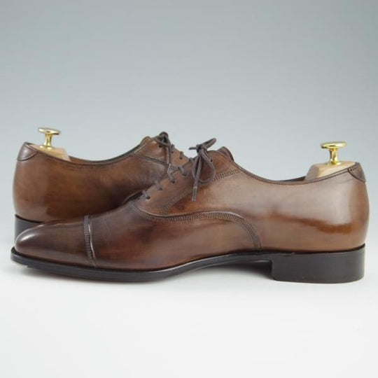 ほぼ試着程度★トリッカーズ SIZE 8【定価￥104,500-★(英)WALKER&GUNN別注/M7424/Ashby】ウォーカー&ガン/カーフ/茶/Tricker's★f584