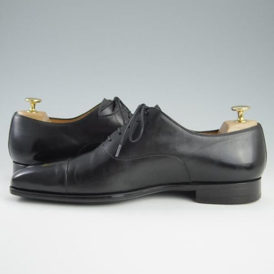 極美品★(スペイン製)マグナーニ SIZE 41【★ボロネーゼ製法/ストレートチップ】19726/カーフ/黒/メンズ/MAGNANNI★f585