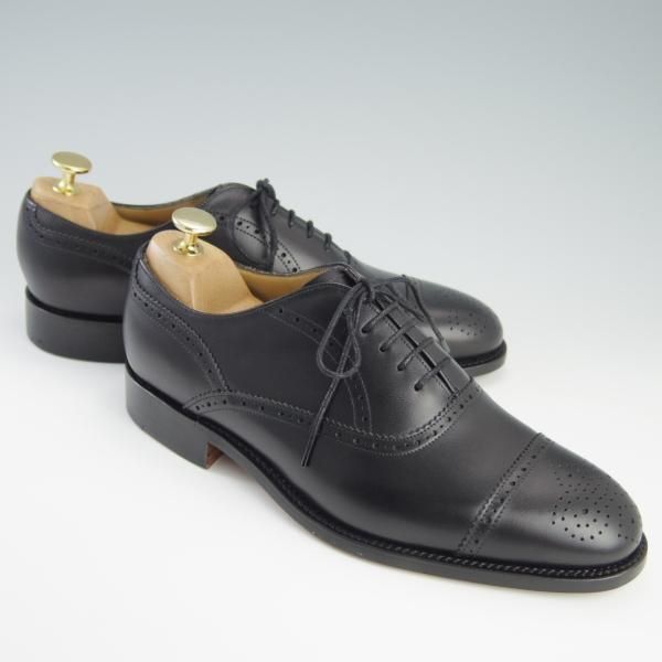 新品★(英)BARKER/バーカー 6G【グッドイヤーウェルテッド製法★セミブローグ/NEWCASTLE】368117/カーフ/黒/メンズ★f586