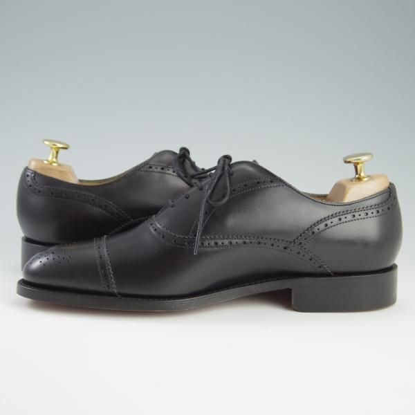 新品★(英)BARKER/バーカー 6G【グッドイヤーウェルテッド製法★セミブローグ/NEWCASTLE】368117/カーフ/黒/メンズ★f586