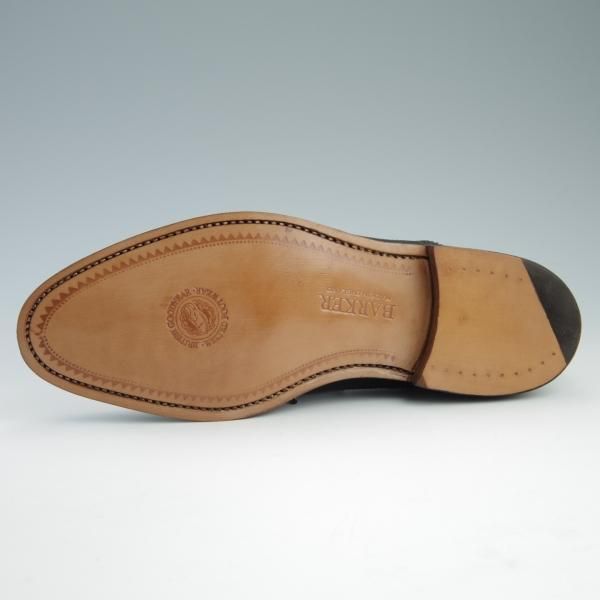 新品★(英)BARKER/バーカー 6G【グッドイヤーウェルテッド製法★セミブローグ/NEWCASTLE】368117/カーフ/黒/メンズ★f586