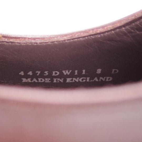 未使用★(英)BARKER/バーカー 8D【定価￥49,500-★ダイナイトソール仕様/ストレートチップ】4475DW/カーフ/濃茶/メンズ★f587