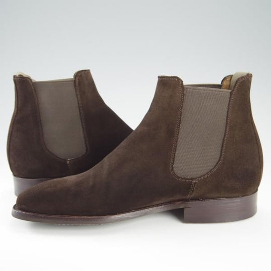 極上★(英)チーニー 6F【ダイナイトソール仕様★ユナイテッドアローズ別注/サイドゴアブーツ】スエード/UNITED ARROWS/CHEANEY★f594