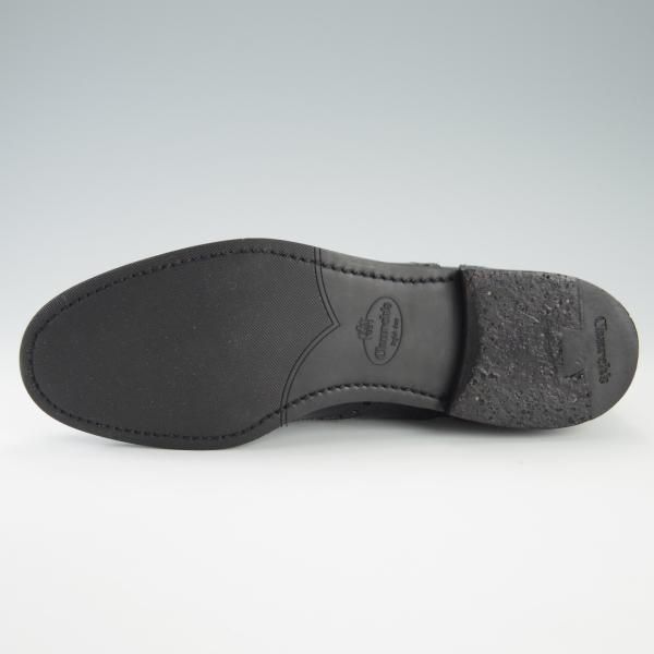 極上★チャーチ(レディース) SIZE 37【モデル定価￥86,900-★バーウッド/BURWOOD WG】ポリッシュドバインダーカーフ/紺/Church's★f595
