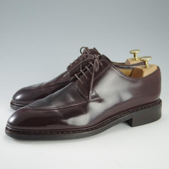 極上★パラブーツ SIZE 7.5【定価13万円以上★コードバン仕様/ROUSSEAU】ルソー/アクティブソール/Uチップ/赤茶/Paraboot★f598