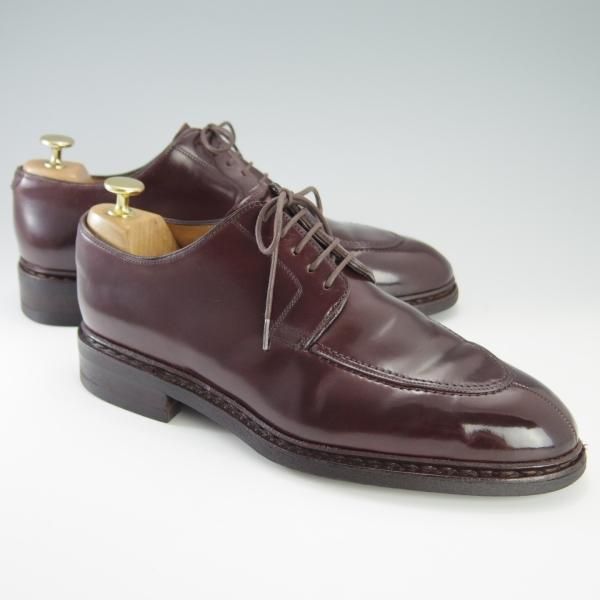 極上★パラブーツ SIZE 7.5【定価13万円以上★コードバン仕様/ROUSSEAU】ルソー/アクティブソール/Uチップ/赤茶/Paraboot★f598