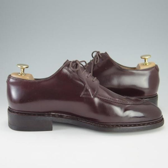 極上★パラブーツ SIZE 7.5【定価13万円以上★コードバン仕様/ROUSSEAU】ルソー/アクティブソール/Uチップ/赤茶/Paraboot★f598