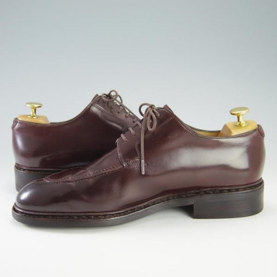 極上★パラブーツ SIZE 7.5【定価13万円以上★コードバン仕様/ROUSSEAU】ルソー/アクティブソール/Uチップ/赤茶/Paraboot★f598