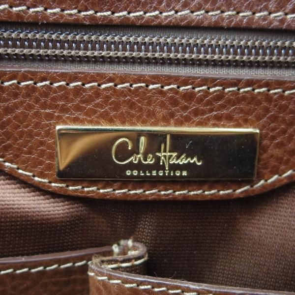 極上★(米)COLE HAAN/コールハーン【★レザー/ボストンバッグ】メンズ/ビジネス/バッグ/茶/革/鞄★N5650