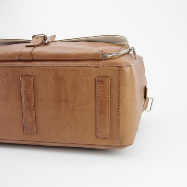 極上★ダンヒル/dunhill【定価￥16万円★ブラドン/Bladon/24 Hour bag/ボストンバッグ】レザー/メンズ/ビジネス/バッグ/薄茶/革/鞄★N5651