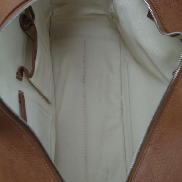 極上★ダンヒル/dunhill【定価￥16万円★ブラドン/Bladon/24 Hour bag/ボストンバッグ】レザー/メンズ/ビジネス/バッグ/薄茶/革/鞄★N5651