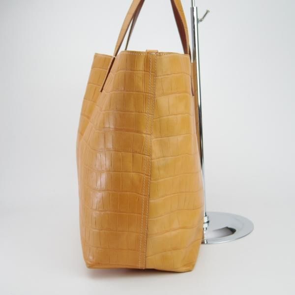 極上★フェリージ/Felisi【定価7.5万円★トートバッグ/11-91】レザー/クロコ型押し/トート/バッグ/メンズ&レディース/ビジネス★N5652