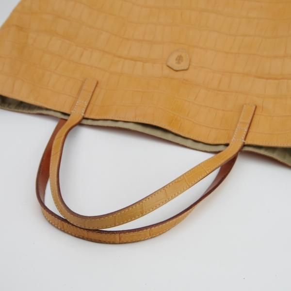 極上★フェリージ/Felisi【定価7.5万円★トートバッグ/11-91】レザー/クロコ型押し/トート/バッグ/メンズ&レディース/ビジネス★N5652