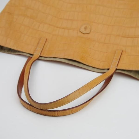 極上★フェリージ/Felisi【定価7.5万円★トートバッグ/11-91】レザー/クロコ型押し/トート/バッグ/メンズ&レディース/ビジネス★N5652