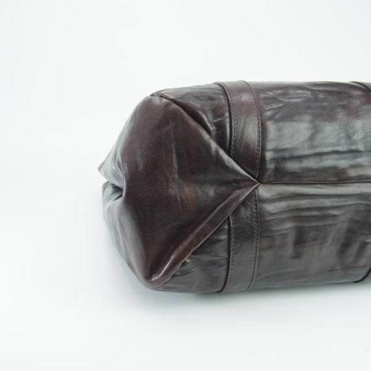 極上★(伊)ダニエル&ボブ【定価￥107,800-★クロドーロ/ロディ/2WAY CULODORO RODI 】メンズ/トートバッグ/鞄/革/濃茶/Daniel&Bob★N5654