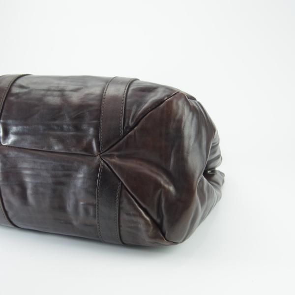 極上★(伊)ダニエル&ボブ【定価￥107,800-★クロドーロ/ロディ/2WAY CULODORO RODI 】メンズ/トートバッグ/鞄/革/濃茶/Daniel&Bob★N5654