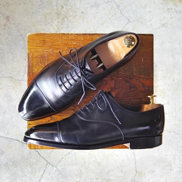 極上★ジョンロブ 6EE【定価￥192,500-★CITY2/シティ/7000ラスト】ストレートチップ/カーフ/黒/メンズ/JOHN LOBB★f602