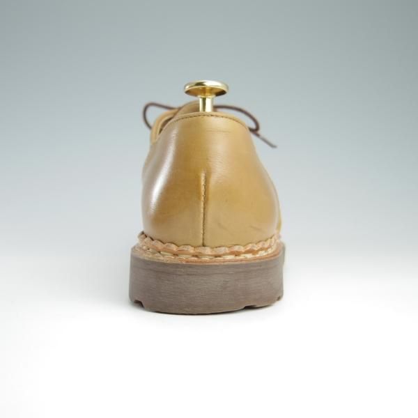 極美品★パラブーツ SIZE 40【モデル定価￥71,500-★MICHAEL/(英)YMC別注】ミカエル/チロリアンシューズ/茶×薄茶/Paraboot★f603