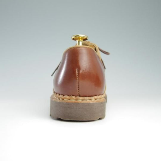 極美品★パラブーツ SIZE 40【モデル定価￥71,500-★MICHAEL/(英)YMC別注】ミカエル/チロリアンシューズ/茶×薄茶/Paraboot★f603