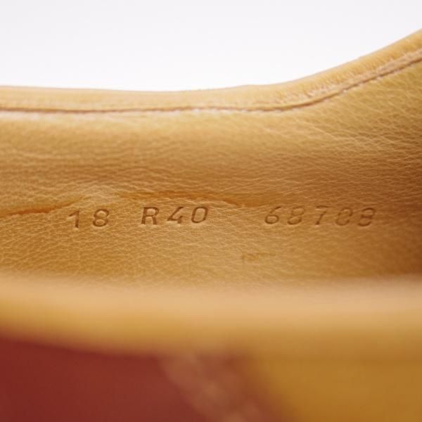 極美品★パラブーツ SIZE 40【モデル定価￥71,500-★MICHAEL/(英)YMC別注】ミカエル/チロリアンシューズ/茶×薄茶/Paraboot★f603