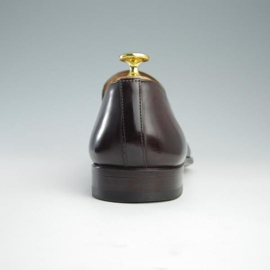 美品★(スペイン製)マグナーニ SIZE 39【モデル定価￥58,300-★スリッポン/13173】270-BOLラスト/ローファー/濃茶/MAGNANNI★f605