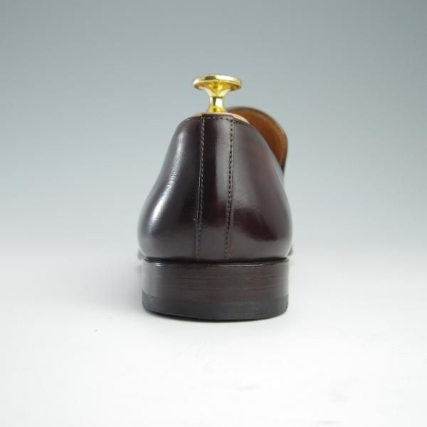 美品★(スペイン製)マグナーニ SIZE 39【モデル定価￥58,300-★スリッポン/13173】270-BOLラスト/ローファー/濃茶/MAGNANNI★f605