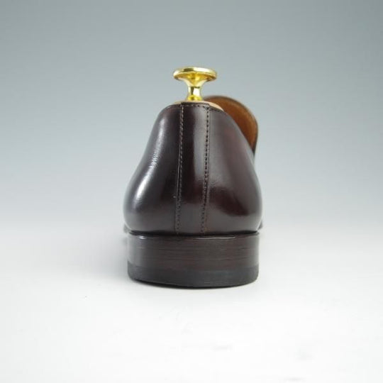 美品★(スペイン製)マグナーニ SIZE 39【モデル定価￥58,300-★スリッポン/13173】270-BOLラスト/ローファー/濃茶/MAGNANNI★f605