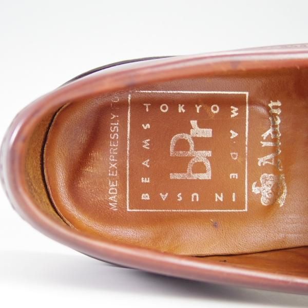 極上★オールデン 8D【同系モデル価格￥141,900-★コードバン仕様/BEAMS別注/99161】ヴァンラスト/コインローファー/赤茶/#8/Alden★f608
