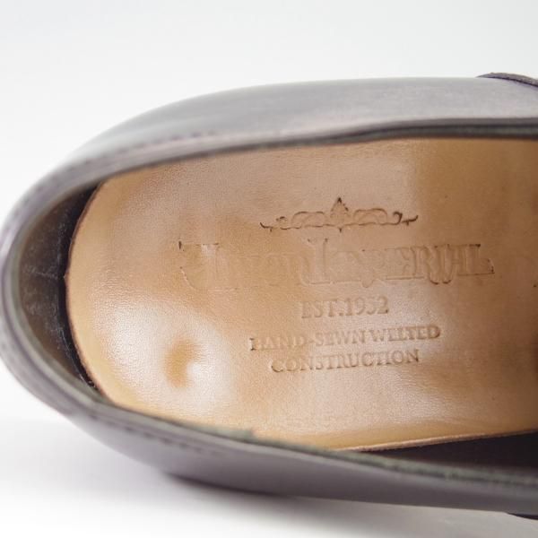 極上★ユニオンインペリアル SIZE 7.5【定価￥44,000-★ハンドソーンウェルテッド製法/九分仕立て】U1701/黒/Union Imperial★f611